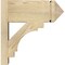 Ekena Millwork Merced Rough Sawn Arts and Crafts Outlooker, Douglas Fir, 8"W x 18"D x 18"H OUT08X18X18MRC03RDF - alternate 4